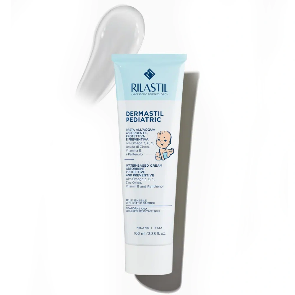 Rilastil Dermastil Pediatric, krema za plenično področje na vodni osnovi tuba (100 ml)